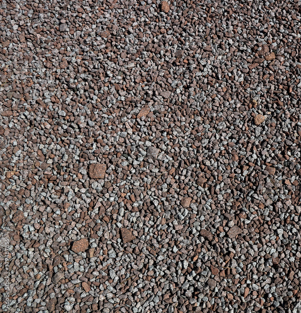 Stone and Gravel Path Close Up View for Background Stone and Gravel Path Close Up View for Background