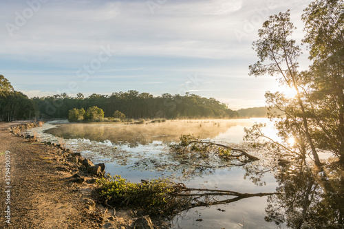 Ewan Maddock Dam, Sunshine Coast hinterland, Queensland, Australia photo