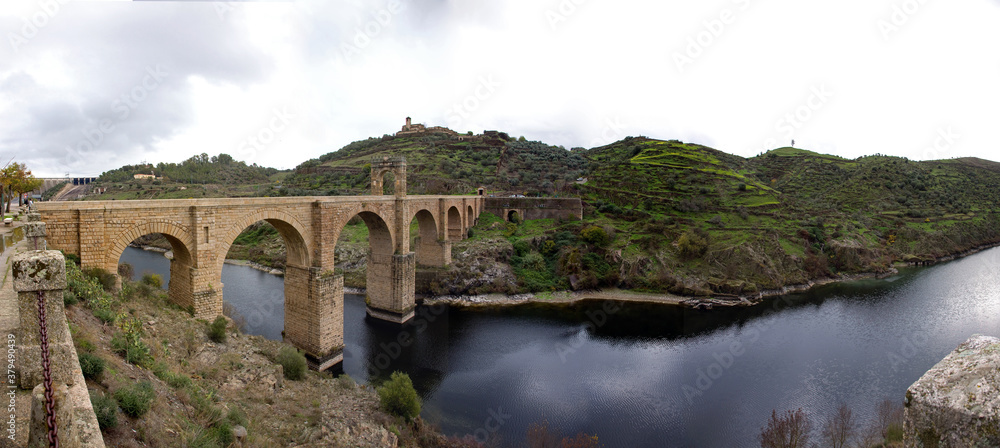 Panorámica Rio Tajo Puente Romano
