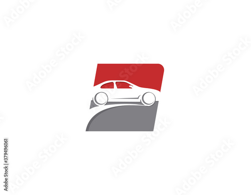 Creative car logo illustration.