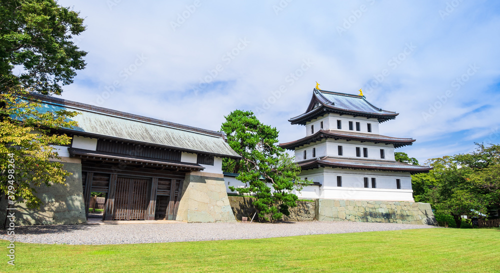 北海道 松前城 ワイド 北海道 松前城 ワイド