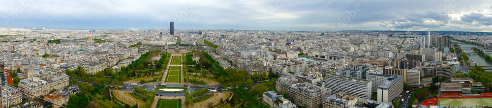 view from the eiffel tower