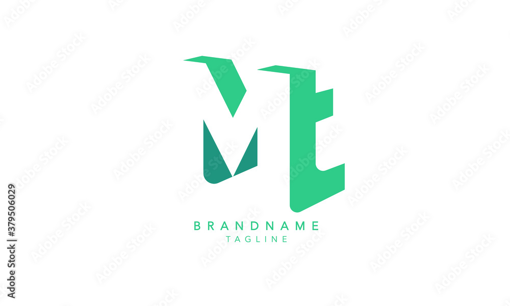 Alphabet letters Initials Monogram logo MT, TM, M and T Stock Vector ...