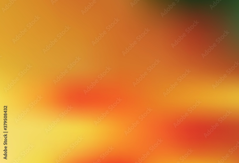 Light Orange vector blurred pattern. Light Orange vector blurred pattern.