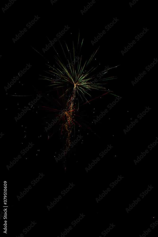 4th of July and new year Fireworks in the night sky. Firework concept background. 4th of July and new year Fireworks in the night sky. Firework concept background.