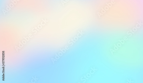 Abstract soft cloud background in pastel color gradation.
