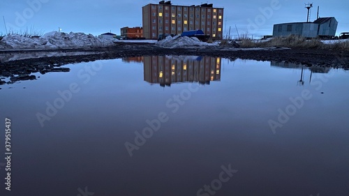 reflection in the water