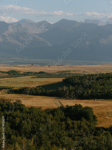 Farming near Waterton Lakes National Park, Alberta, Canada

