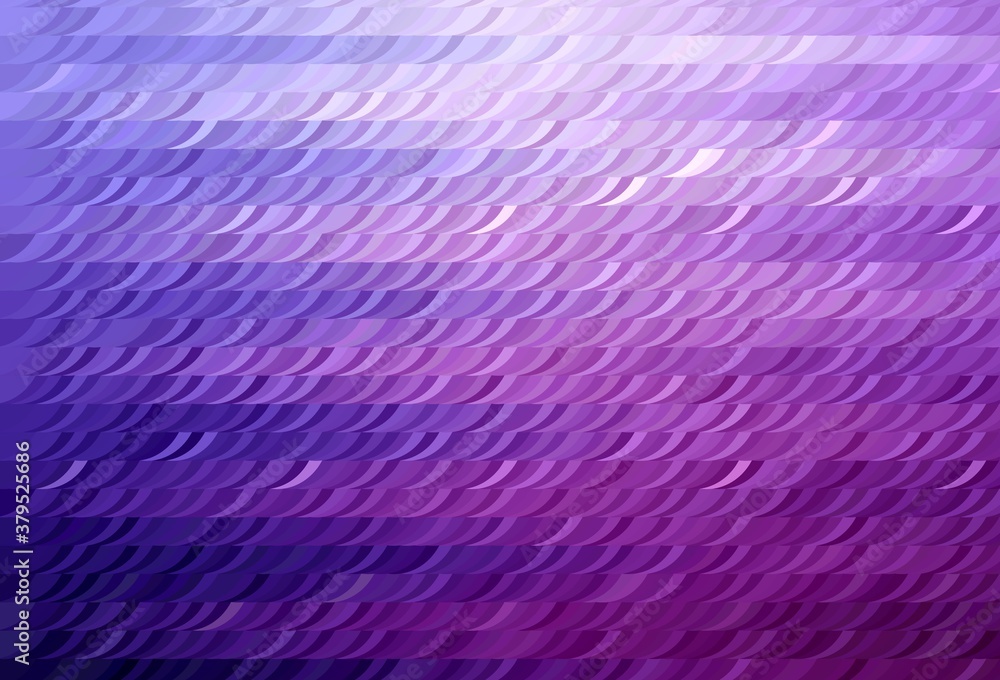 Fototapeta premium Light Purple, Pink vector background with abstract shapes.