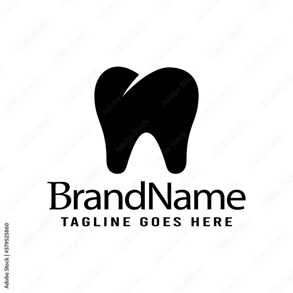 Dental logo icon vector template. Dental logo icon vector template.