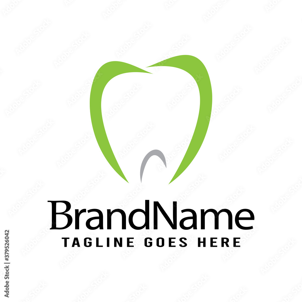 Dental logo icon vector template. Dental logo icon vector template.