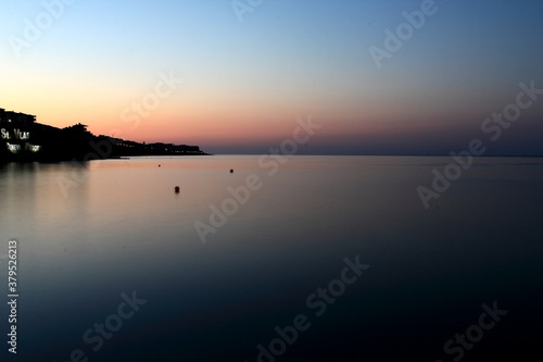 sunset over the sea © sergko