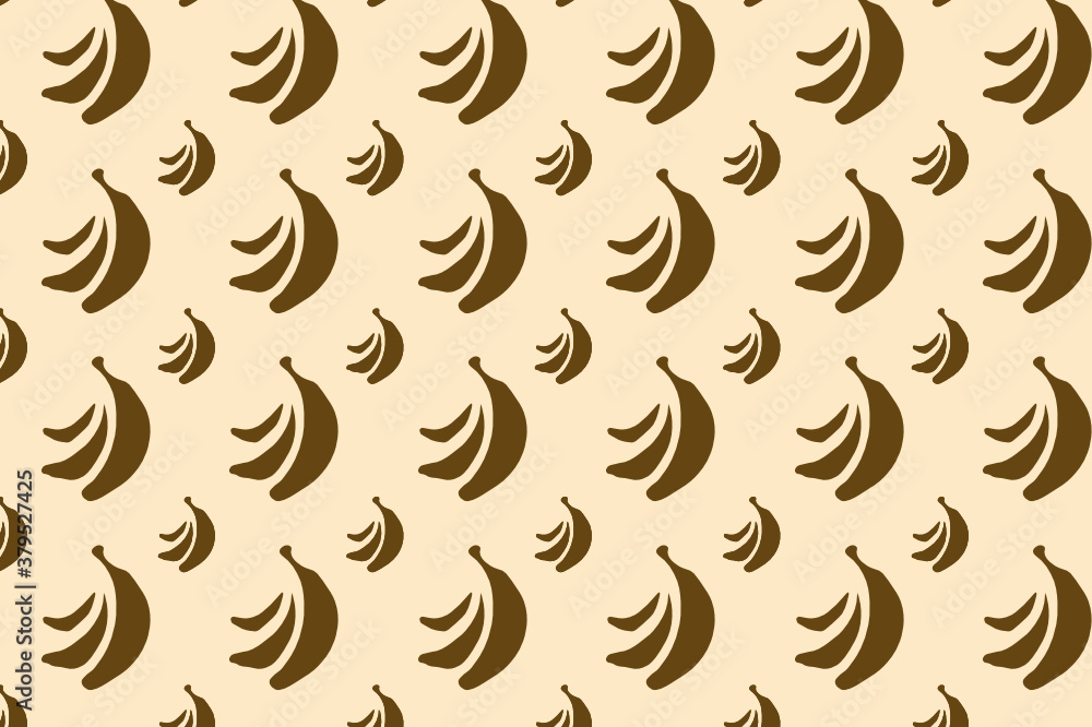 Simple banana pattern, perfect when you use for backgrounds and wallpapers Simple banana pattern, perfect when you use for backgrounds and wallpapers
