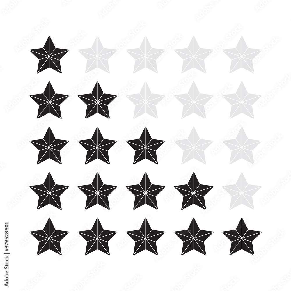 Star for ranking.Vector 5 stars rating review. Star for ranking.Vector 5 stars rating review.