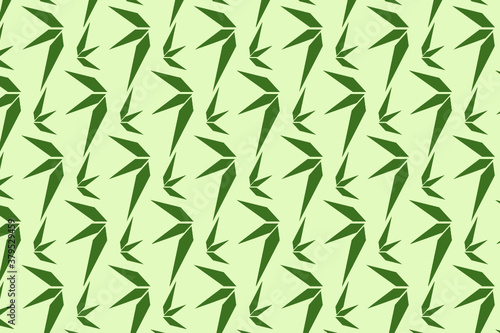 unique bamboo leaf pattern design, perfect if you use it for backgrounds and wallpapers © rizky-creative