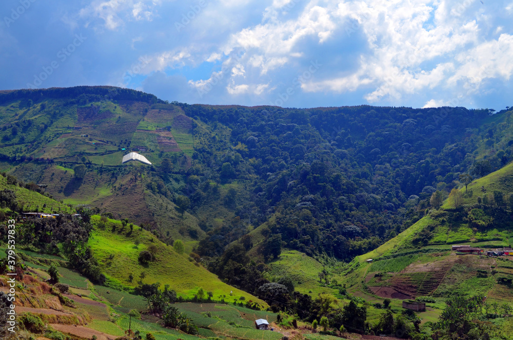 Colombia - Mountain Countryside south of Pereira