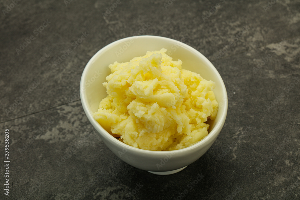 Mashed potato in the bowl Mashed potato in the bowl