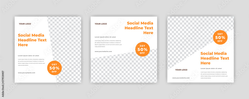 Unique Modern Editable Social Media banner template. Anyone can use this Easy Design Promotion web banner for social media. Modern elegant sales and discount promotions - Vector.