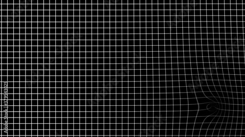 Gravity Gravitational Body Moving Across the Surface of Spacetime Grid
