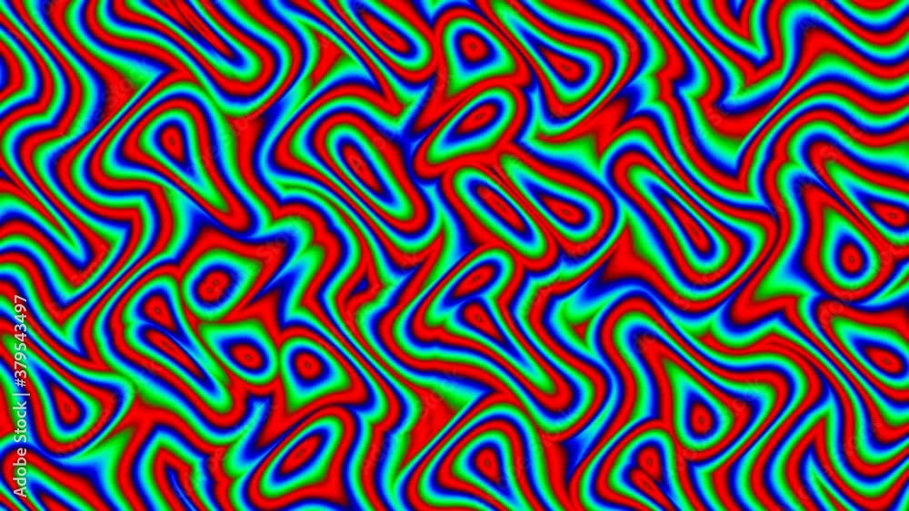 Many Different Colors of Random Shapes Merging Many Different Colors of Random Shapes Merging
