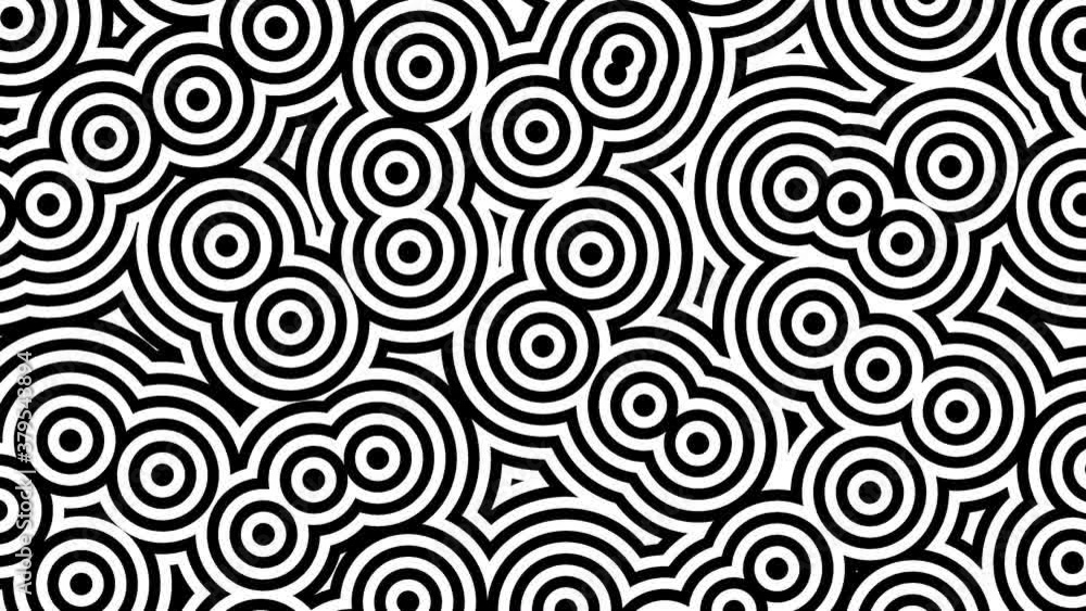 Moving Circles Overlapping Mask Matte Moving Circles Overlapping Mask Matte