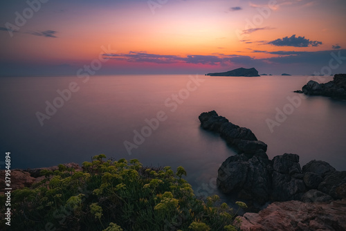 Ibiza sunset, Cala Conta.