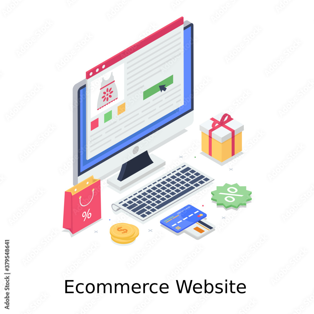 Ecommerce website in editable style, online shopping
Ecommerce website in editable style, online shopping