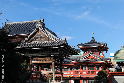 NAGOYA, JAPAN - December 05, 2015: : Osu Kannon temple in Nagoya, Japan