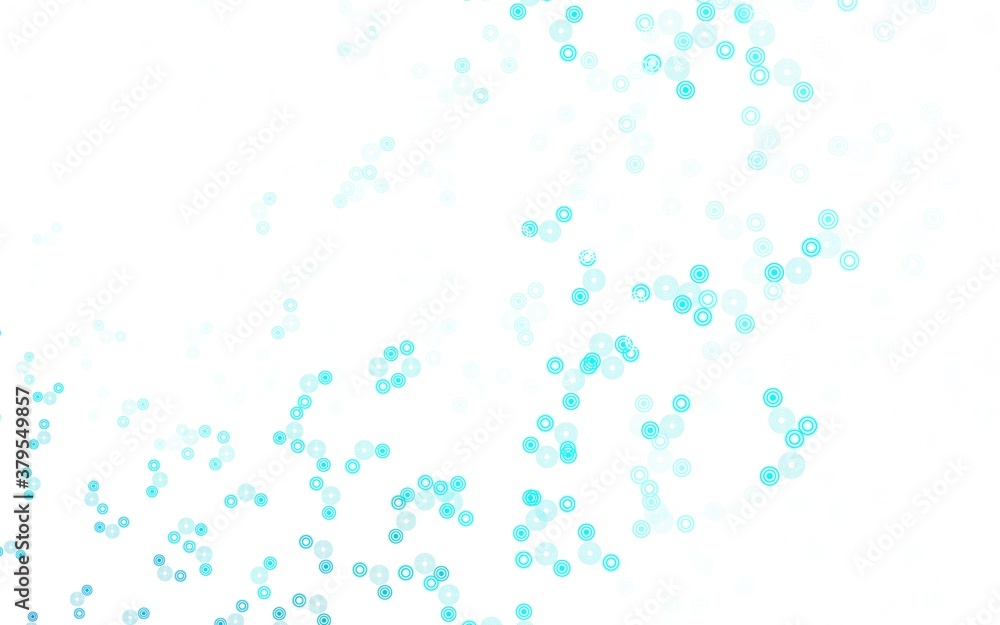 Light Blue, Green vector pattern with spheres. Light Blue, Green vector pattern with spheres.