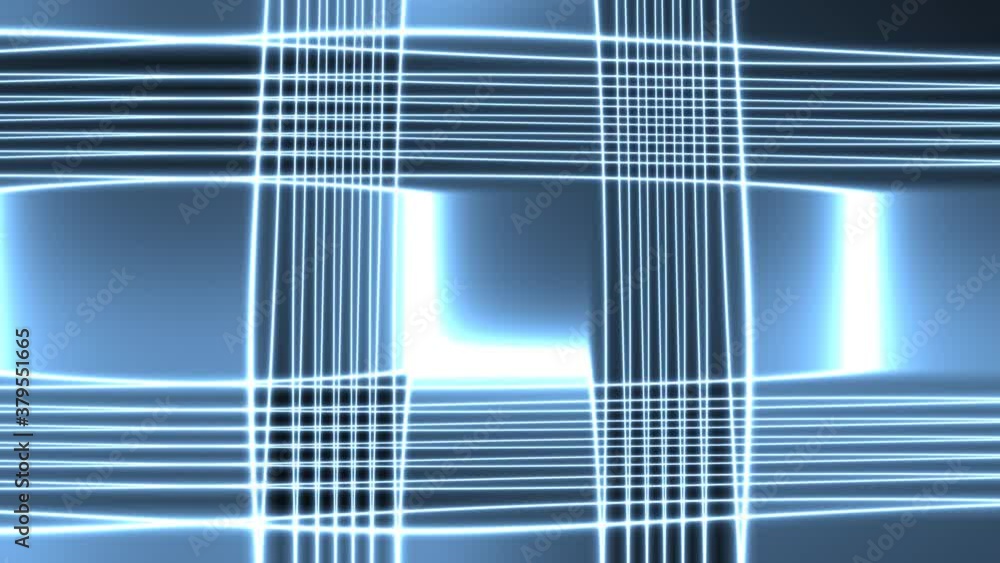 Moving Abstract Steel Layers Grid Central Box Focus Platform Moving Abstract Steel Layers Grid Central Box Focus Platform