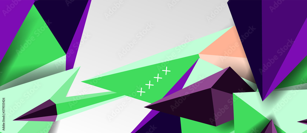 3d low poly abstract shape background vector illustration 3d low poly abstract shape background vector illustration