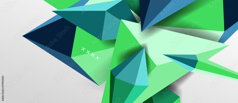 3d low poly abstract shape background vector illustration 3d low poly abstract shape background vector illustration