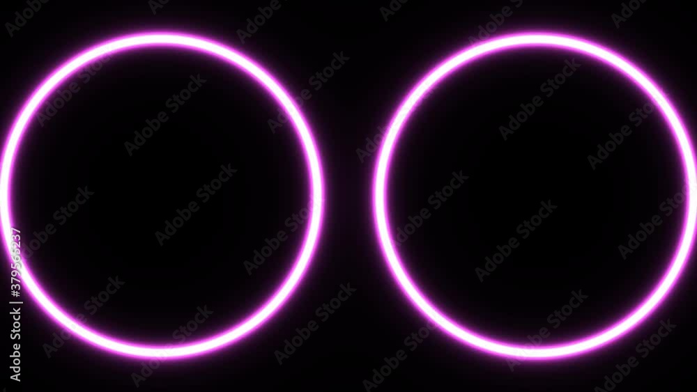 Open Circles Spinning Out to Form a Big Area Open Circles Spinning Out to Form a Big Area