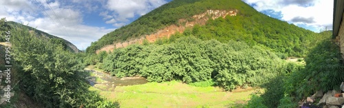 panorama of a field