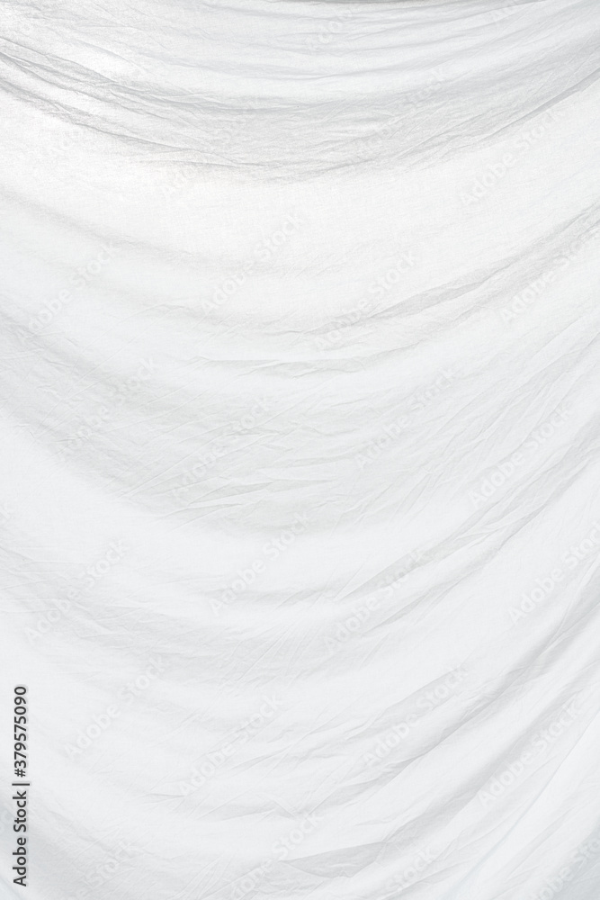 Obraz premium white satin fabric