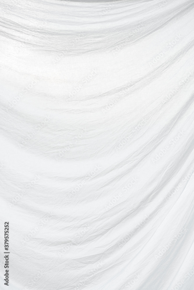 Obraz premium white satin fabric