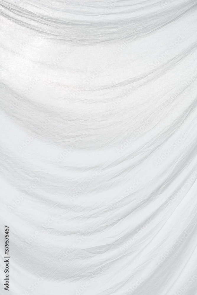 Obraz premium white satin fabric