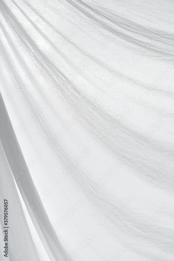 Obraz premium white satin fabric