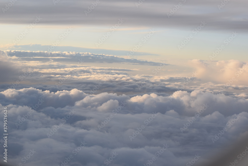 Naklejka premium clouds in the sky