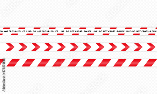 Police line icon. Do not cross. Warning. Vector on isolated white background. EPS 10