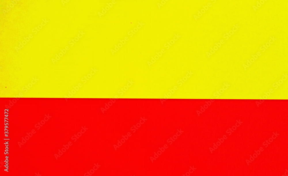 Naklejka premium beautiful red and yellow paper