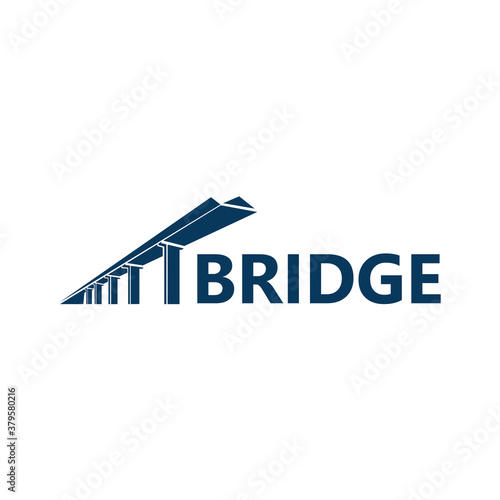 Bridge Logo Template Design Vector