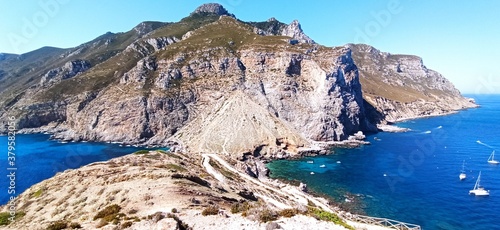 Marettimo. Egadi Island, Sicily, Italy. View from Punta Troia