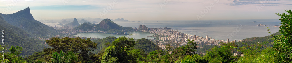 Panoramic view of Rio de Janeiro, Brazil