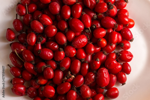 Rosehip tea is rich in vitamins and is used as a restorative