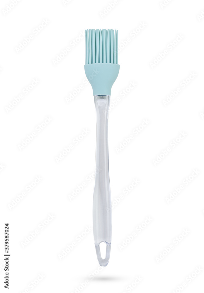 silicone butter brush on white background silicone butter brush on white background