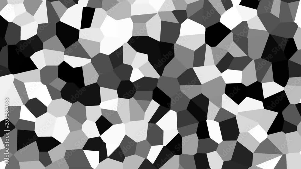 Mask of Rippling Cells Monochrome Mask of Rippling Cells Monochrome