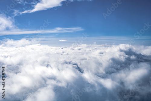 Aerial view of cloudscape © dmf87