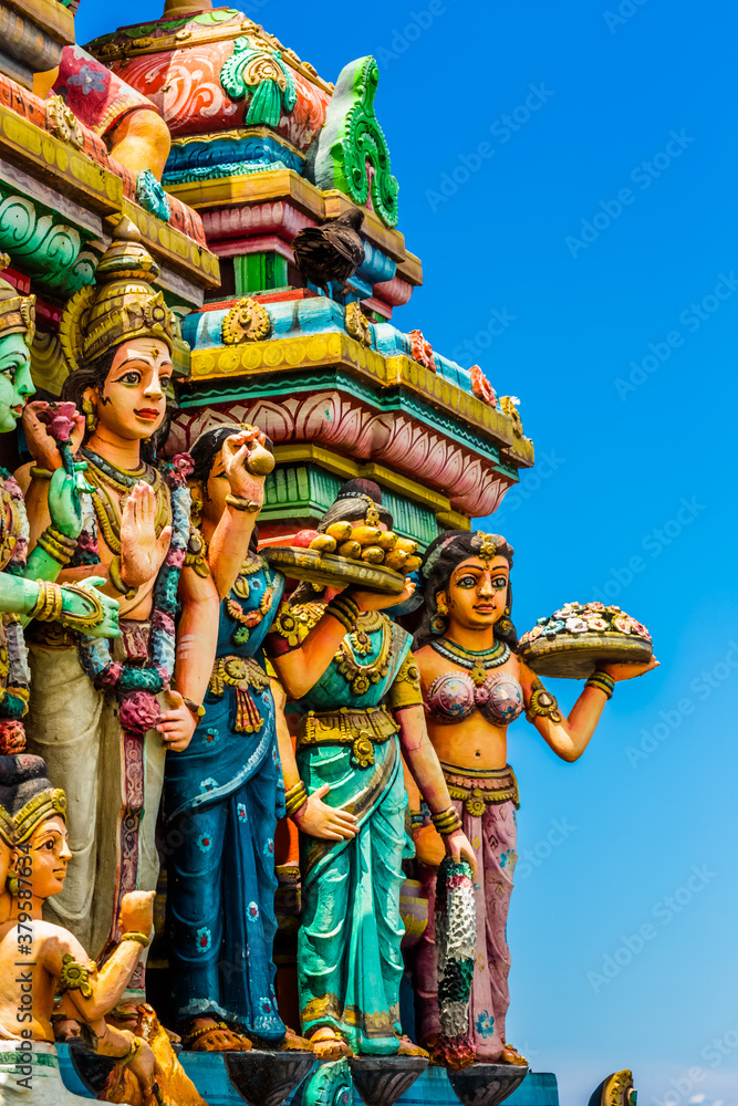 Naklejka premium hindu temple