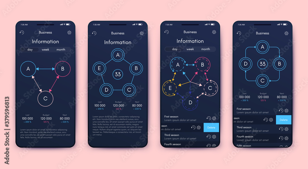 Modern infographic vector elements for business brochures. Use in website, corporate brochure, advertising and marketing.. Modern infographic vector elements for business brochures. Use in website, corporate brochure, advertising and marketing..